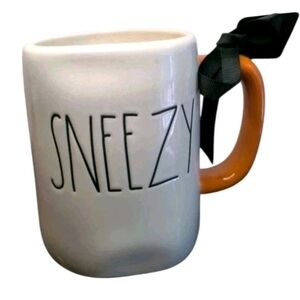 Rae Dunn Disney Princess Mug Sneezy From Snow White & 7 Dwarfs Two-Sided